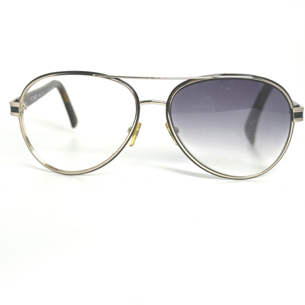 Flower 2000 770 Aviator Sunglasses Gold Tortoise Frame 60-15-130 22169